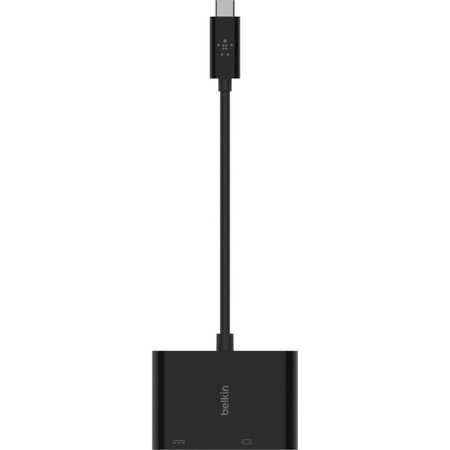 Belkin Usb C To Vga Plus Charge Adpt AVC001BK-BL